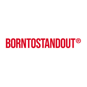 BORNTOSTANDOUT® logo