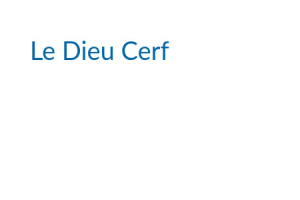 Le Dieu Cerf Logo