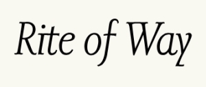 Rite of Way logo